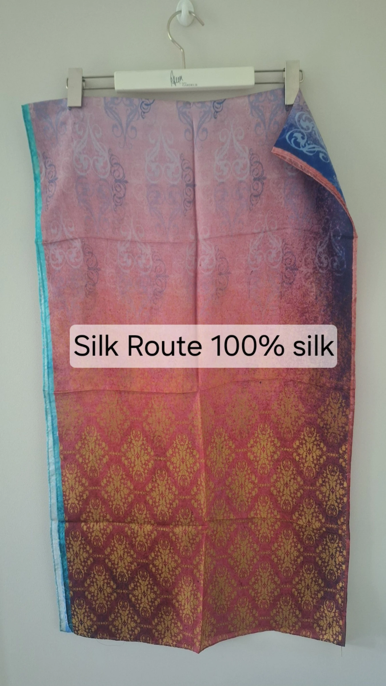 Écharpe nova de seda multicolor étnica chique Silk Route – photo 5